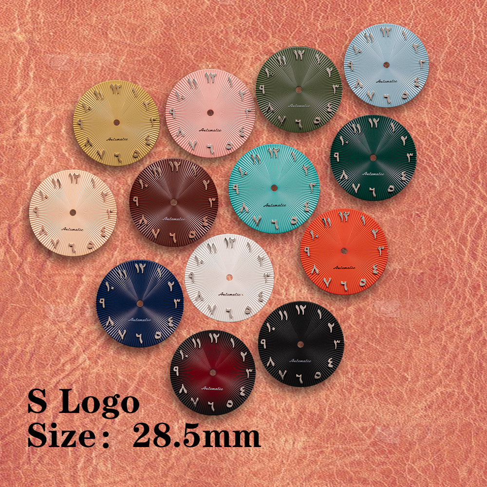 28.5mm S Logo Arabic black dia - Reel Case avaliação e preço