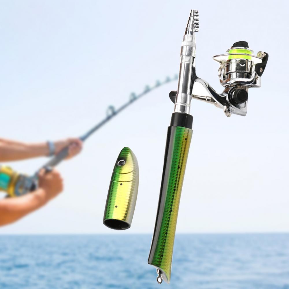 1.4m Mini Ice Fishing Rod Fish - Ice Fishing Reel avaliação e preço