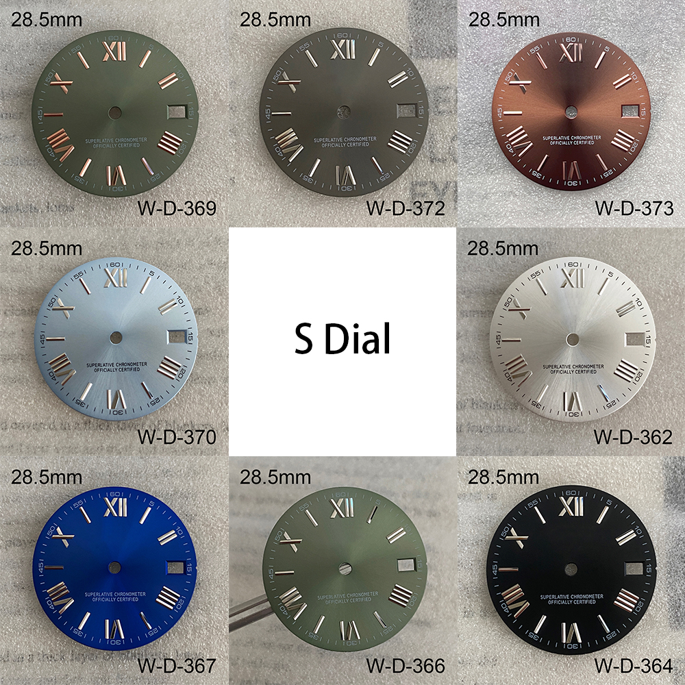 28.5mm S Logo Rome Dial Fit NH - Reel Case avaliação e preço
