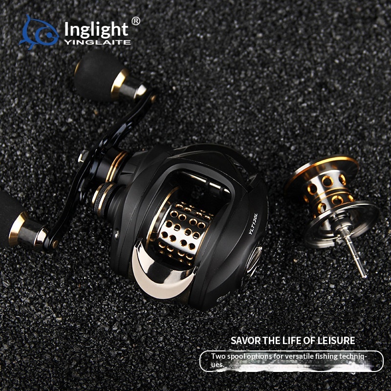 Yinglaite Baitcasting Reel Ful - Ice Fishing Reel avaliação e preço