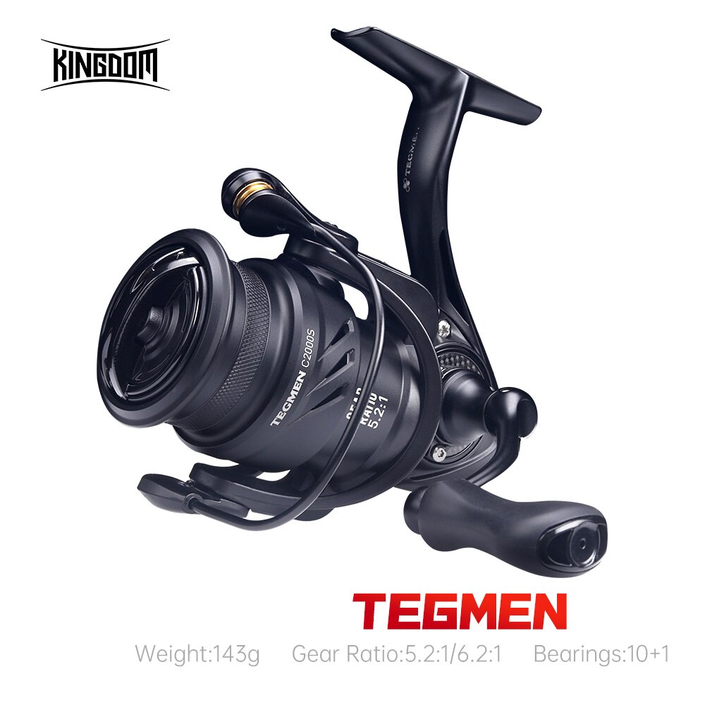 Kingdom Tegmen 5.2:1 6.2:1 143 - Trolling Reel avaliação e preço