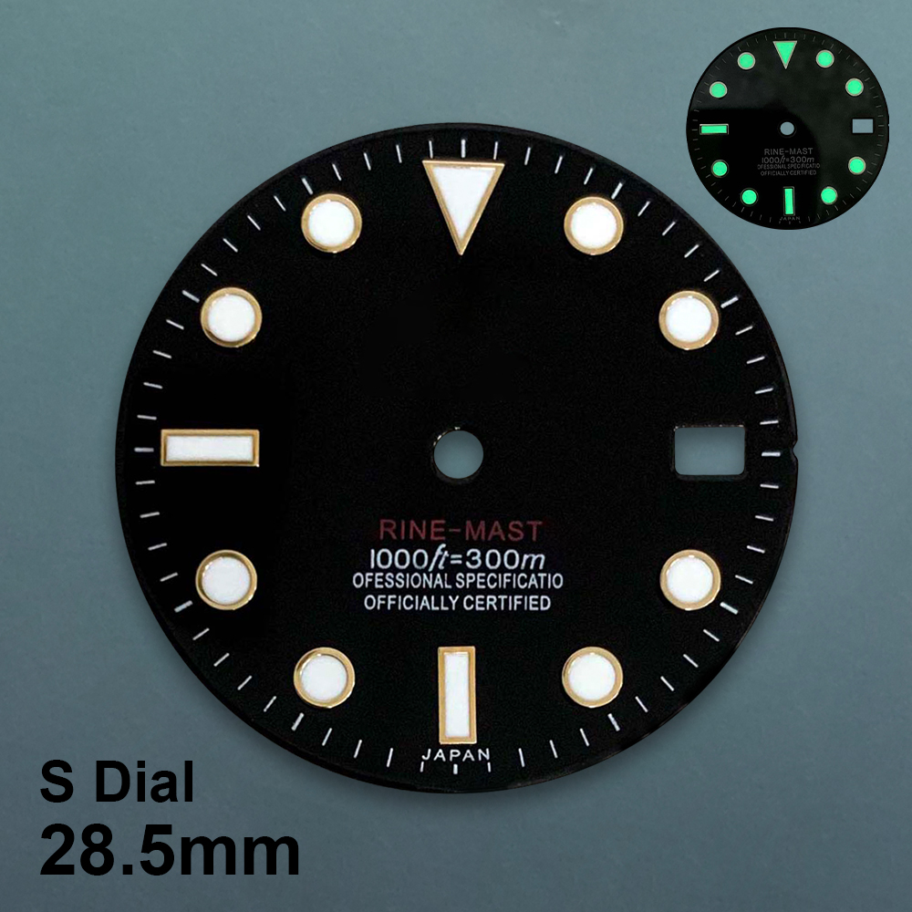 28.5mm S Logo SUB Dive Dial Fi - Reel Case avaliação e preço