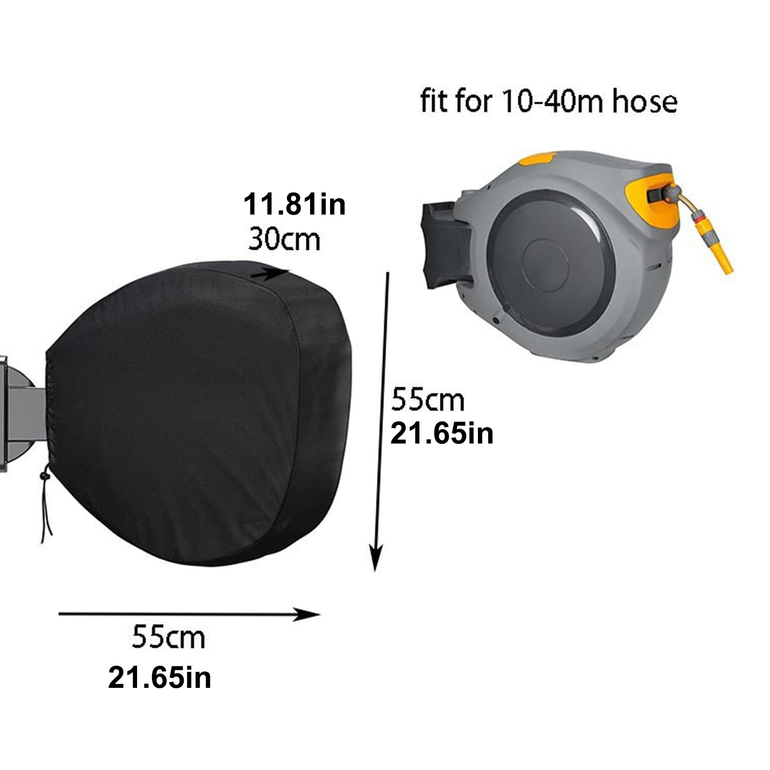 Garden Wall Mounted Hose Stora - Reel Cover avaliação e preço