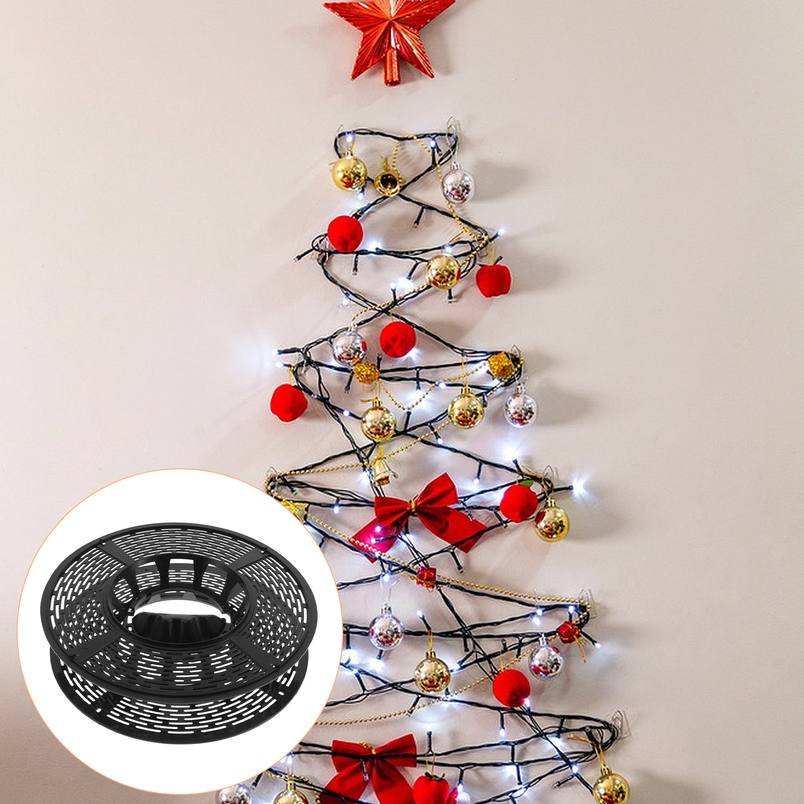 Holiday Light Storage Reel Com - Reel Handle avaliação e preço