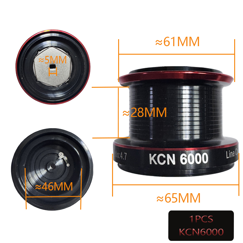 KCN6000 KCN8000 KCN10000 Spare - Reel Spare Spool avaliação e preço