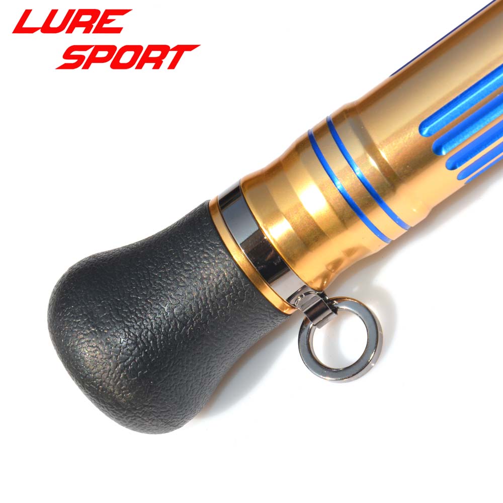 LURESPORT 40cm Gold and Blue L - Trolling Reel avaliação e preço