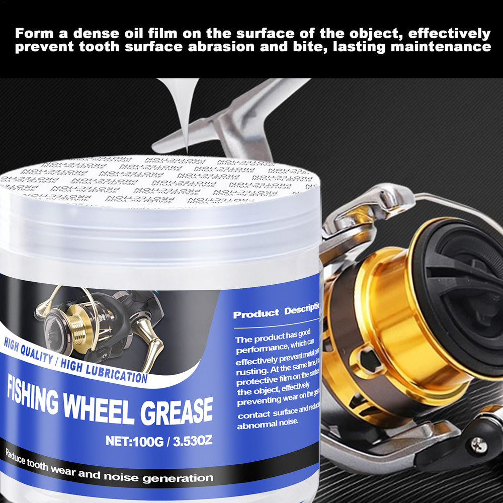 50g /100g Fishing Reel Grease  - Reel Oil avaliação e preço