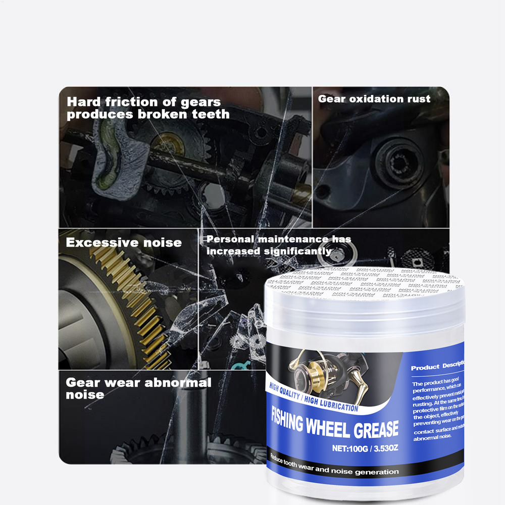 50g /100g Fishing Reel Grease  - Reel Oil avaliação e preço