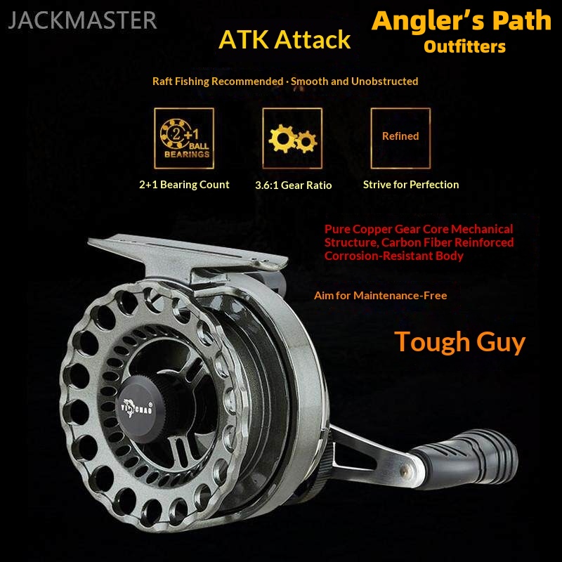 YI CHAO Atk Raft Fishing Reel  - Ice Fishing Reel avaliação e preço