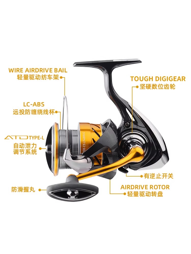 24 DAIWA REVROS CS LT Spinning - Ice Fishing Reel avaliação e preço