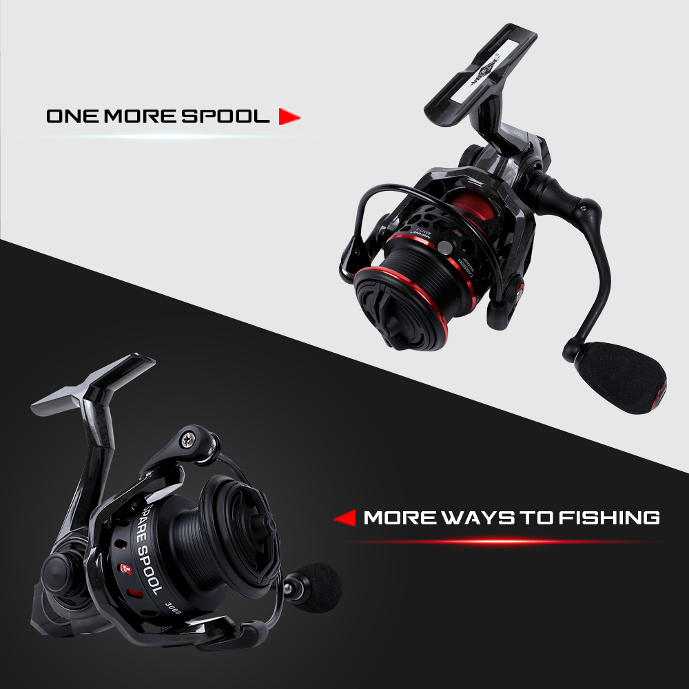 MIFINE CARBON Ultralight Spinn - Reel Spare Spool avaliação e preço