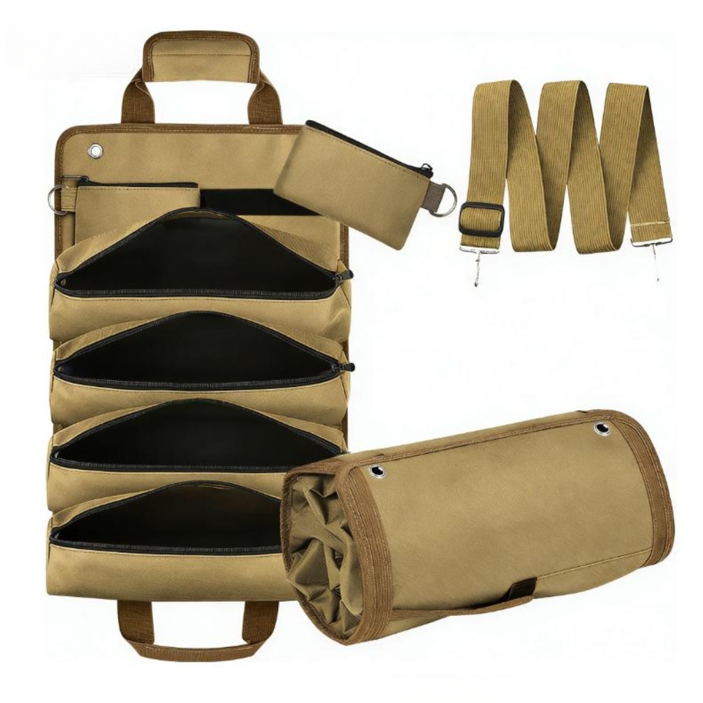 2PCS Multi-Pocket Oxford Cloth - Reel Bag avaliação e preço