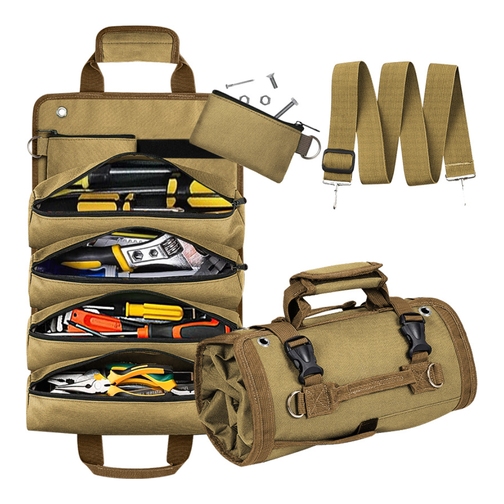2PCS Multi-Pocket Oxford Cloth - Reel Bag avaliação e preço