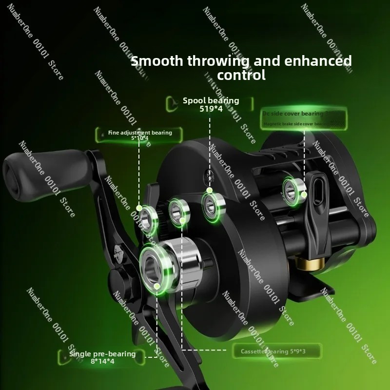 Electronic Magnetic Brake Fish - Conventional Reel avaliação e preço