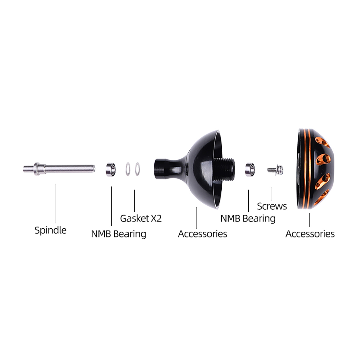 ROLLFISH 1PC Fishing Reel Hand - Reel Handle avaliação e preço
