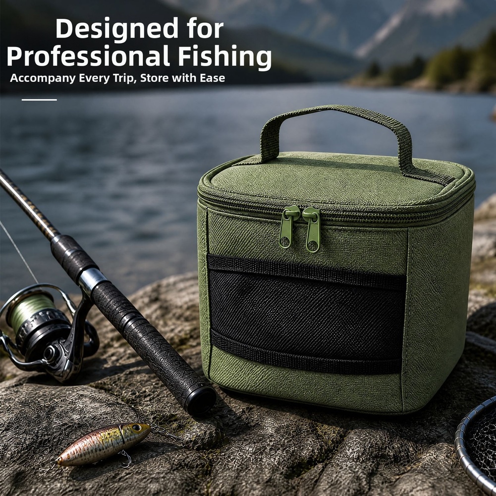 Waterproof Tackle Bag for Angl - Reel Bag avaliação e preço