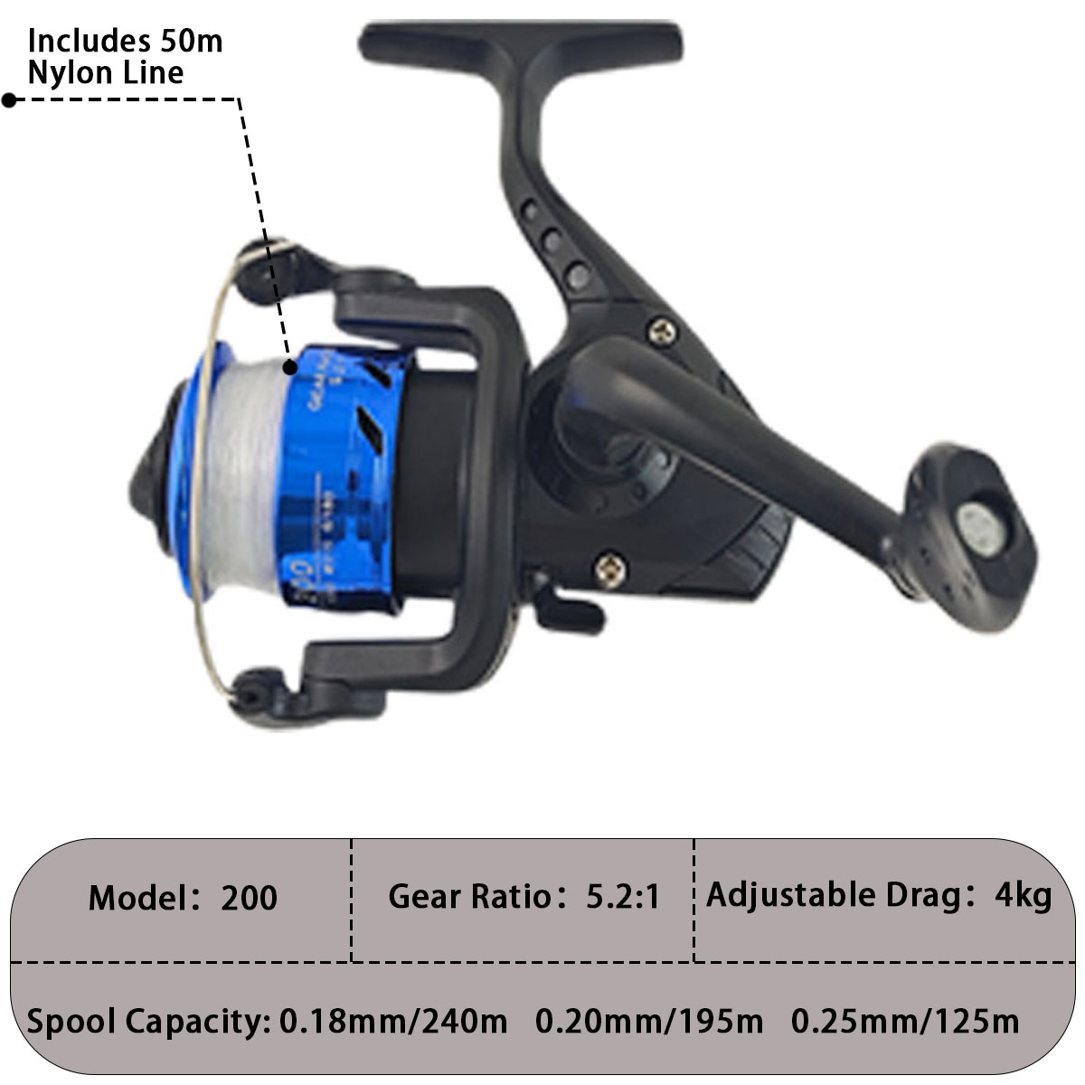 Mini Telescopic Sea Fishing Ro - Reel Bag avaliação e preço