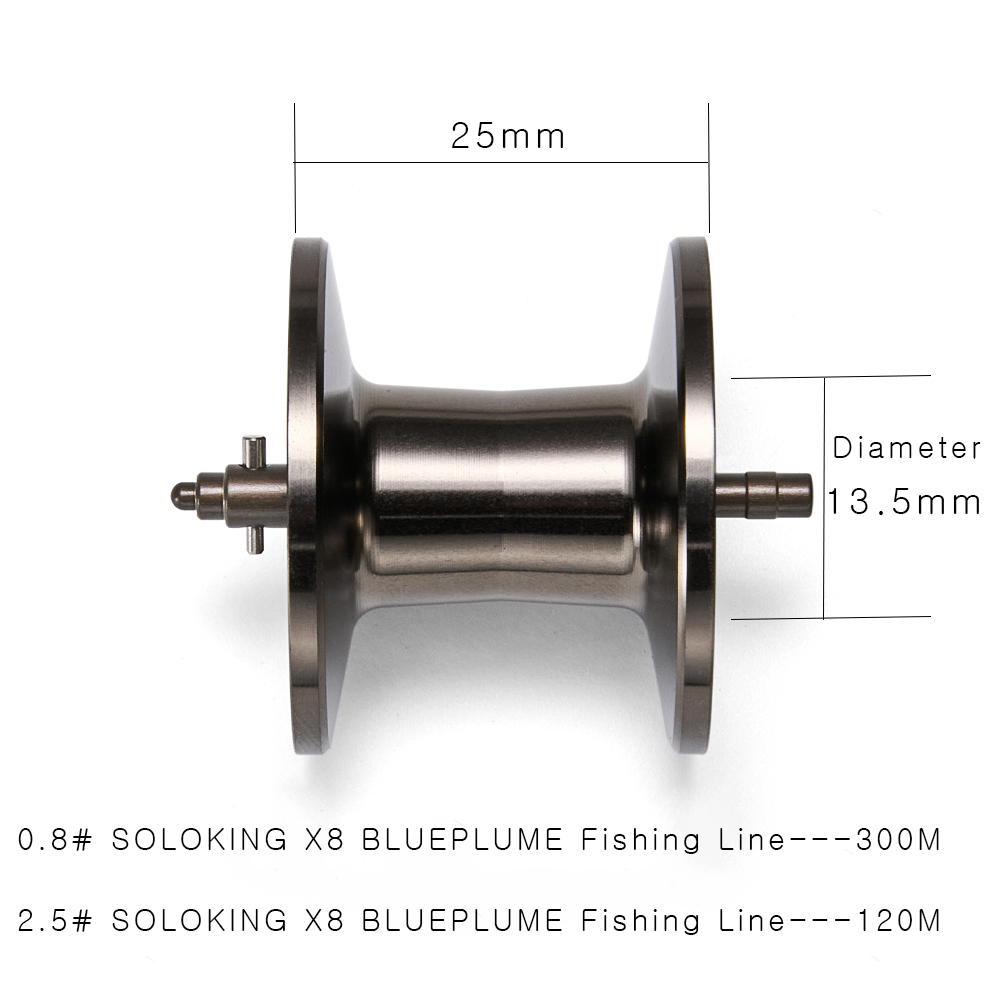 SOLOKING ASHMOON Deep Spool 5. - Reel Spare Spool avaliação e preço