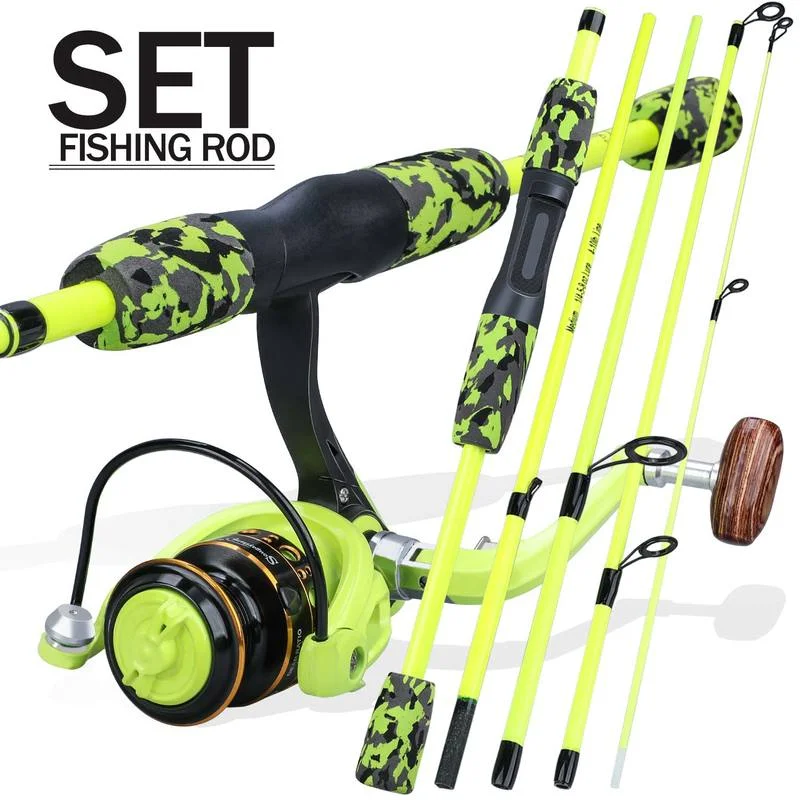 Sougayilang Portable 5 Section - Spincast Reel avaliação e preço
