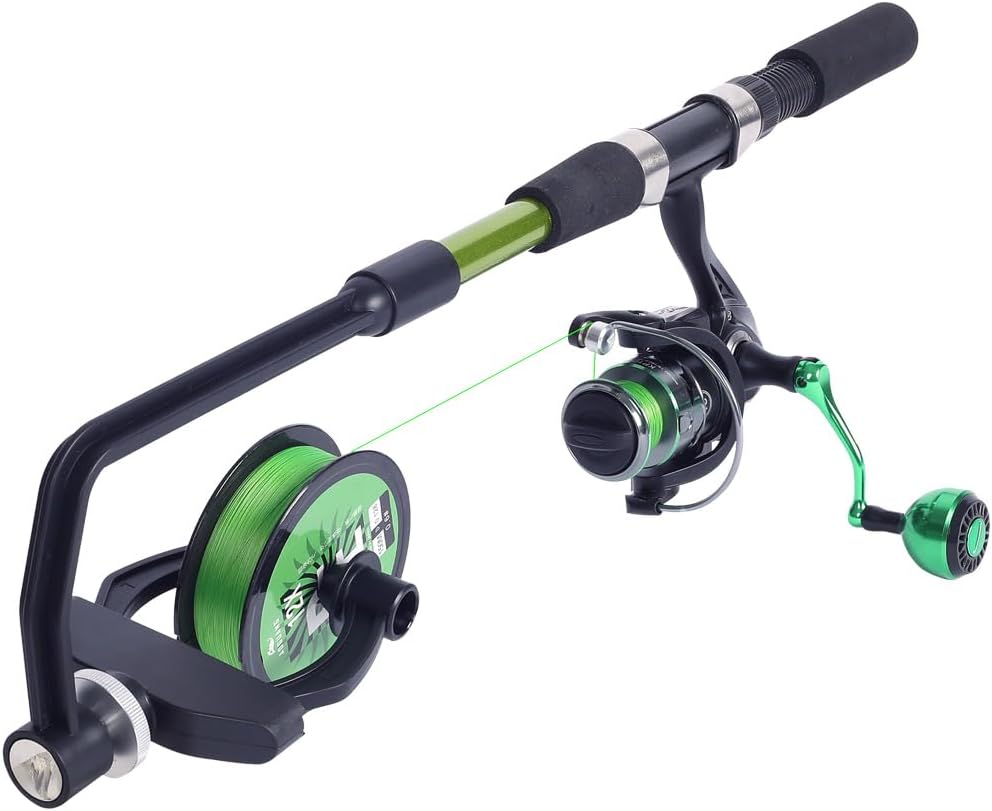 Fishing Line Spooler, Adjustab - Spinning Reel avaliação e preço