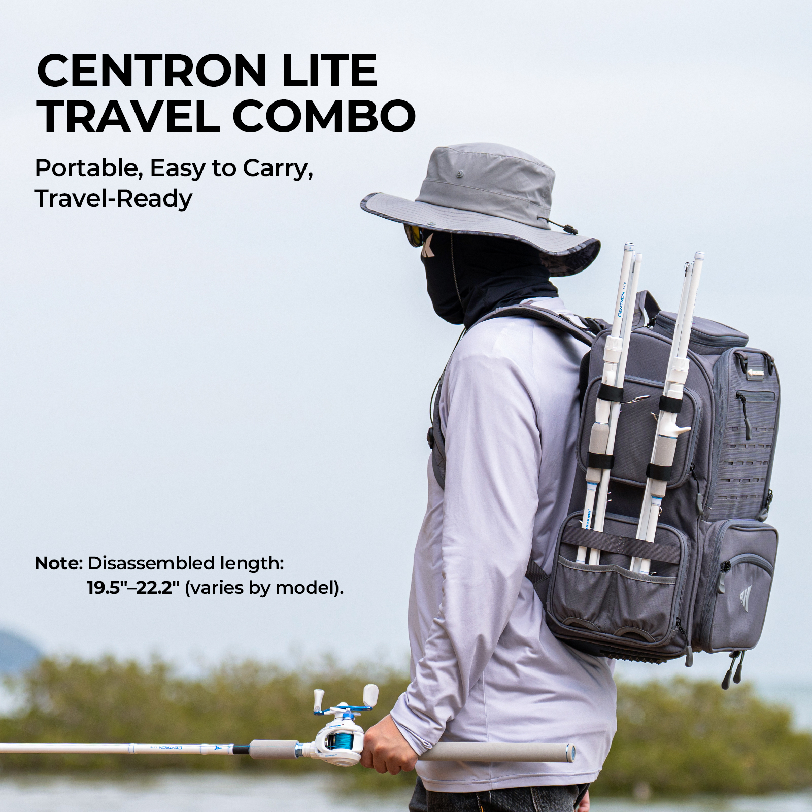 KastKing Centron Lite Travel C - Spincast Reel avaliação e preço