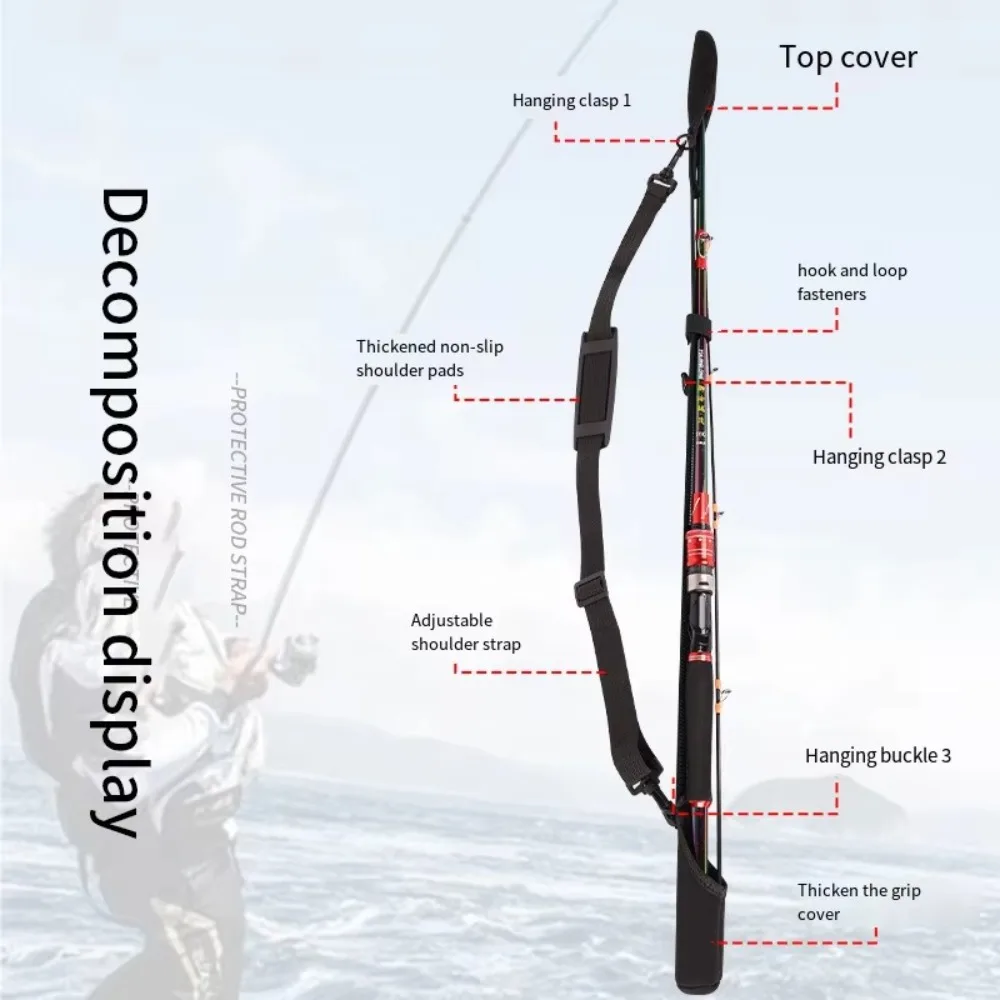 Adjustable Fishing Rod Storage - Reel Bag avaliação e preço