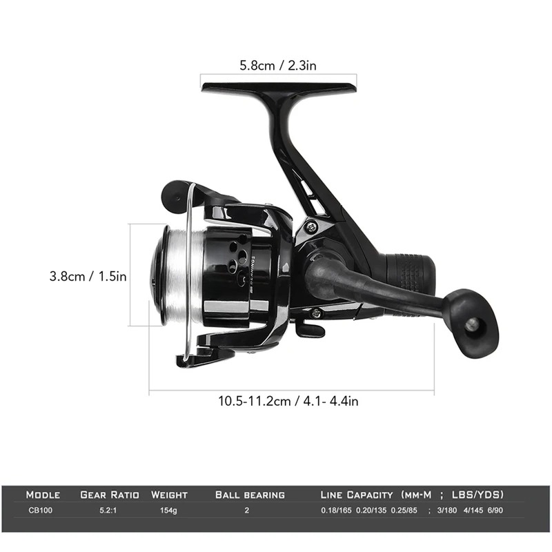 BRAVMAK 2.1/ 2.3 mTelescopic F - Reel Cover avaliação e preço