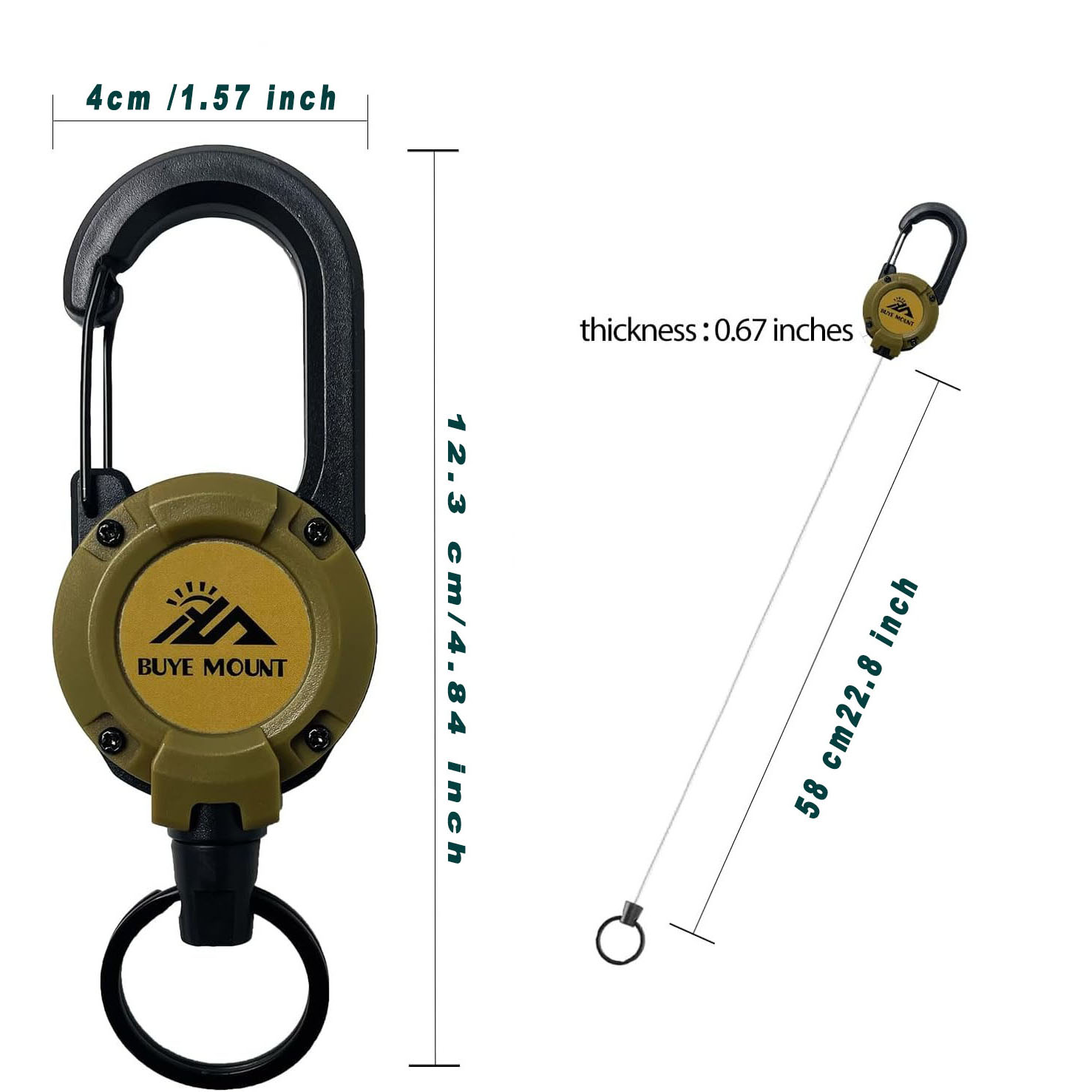 2-Pack Heavy Duty Retractable  - Conventional Reel avaliação e preço