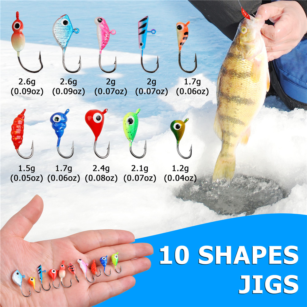 Mini ice fishing rod Combo wit - Ice Fishing Reel avaliação e preço